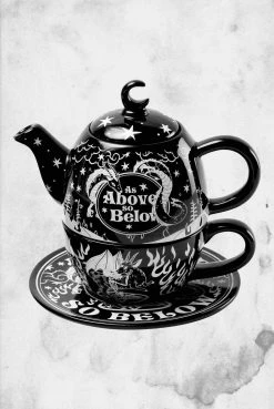Killstar Everything Else As Above Tea Set