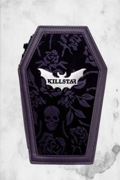 Killstar Vampire's Kiss Coffin Wallet (Plum)