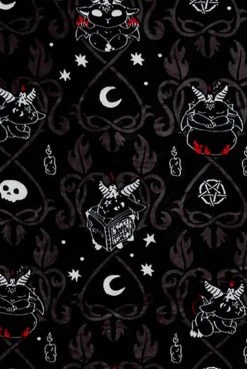 Killstar Crypt Goods Devils Details Blanket