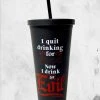 Killstar Everything Else Evil Cold Brew Tumbler