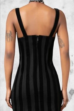 Killstar Back From The Dead Bodycon Dress