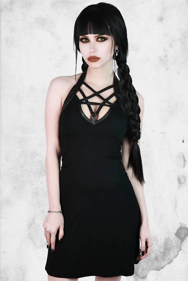 Killstar Harness Ur Power Sun-Dress Dresses & Bottoms