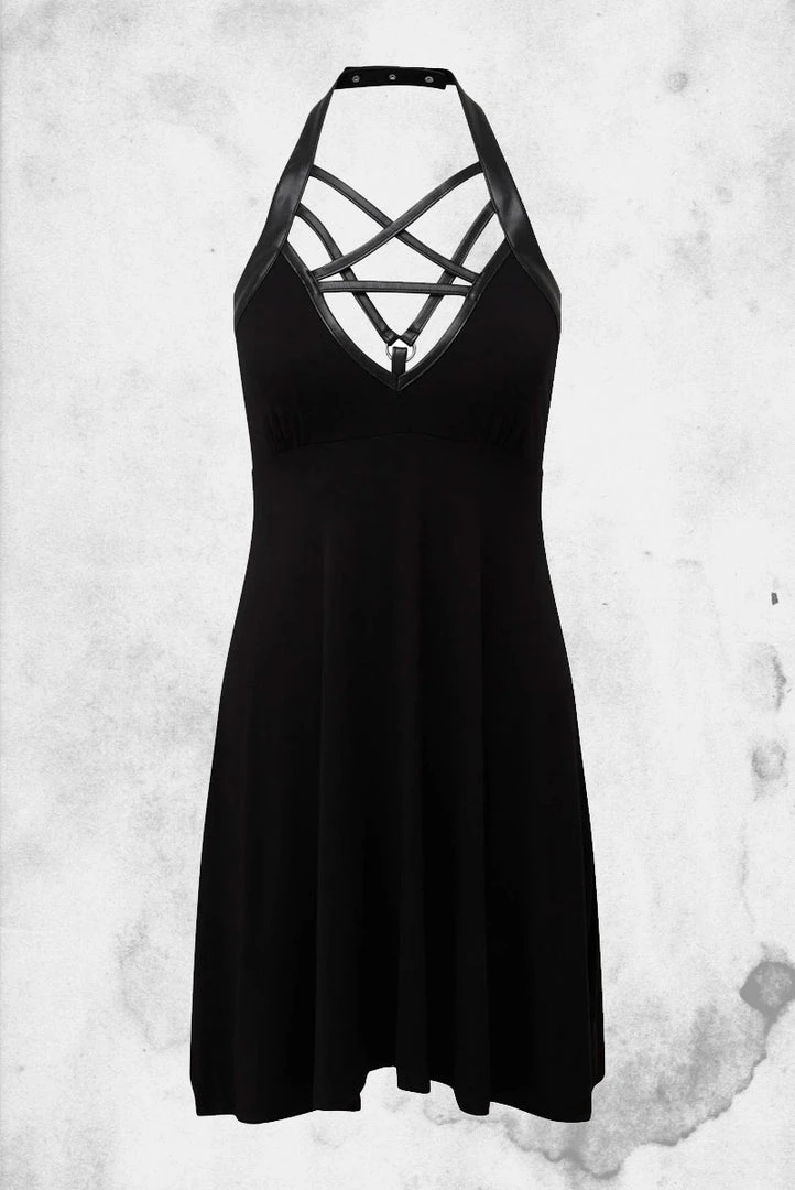 Killstar Harness Ur Power Sun-Dress Dresses & Bottoms