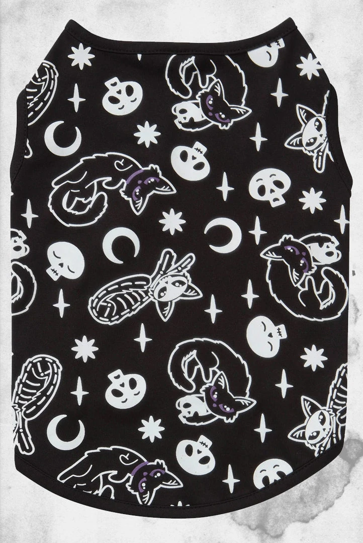 Killstar Pet Goods Purr Off Pet Vest