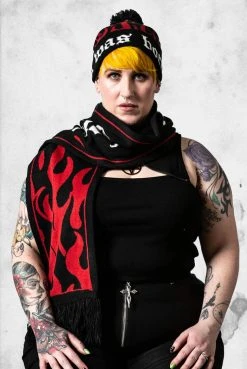 Killstar Scarfs, Capes & More Boring Knit Scarf