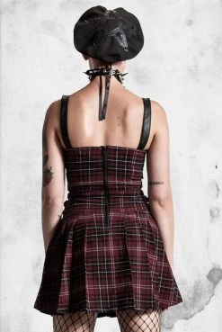 Killstar Distortion Pleated Dress