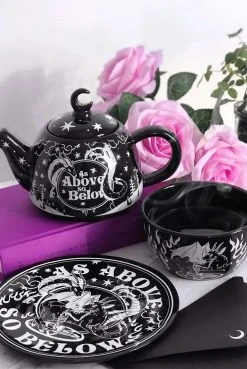 Killstar Everything Else As Above Tea Set