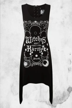Killstar Karma Lace-Up Tunic