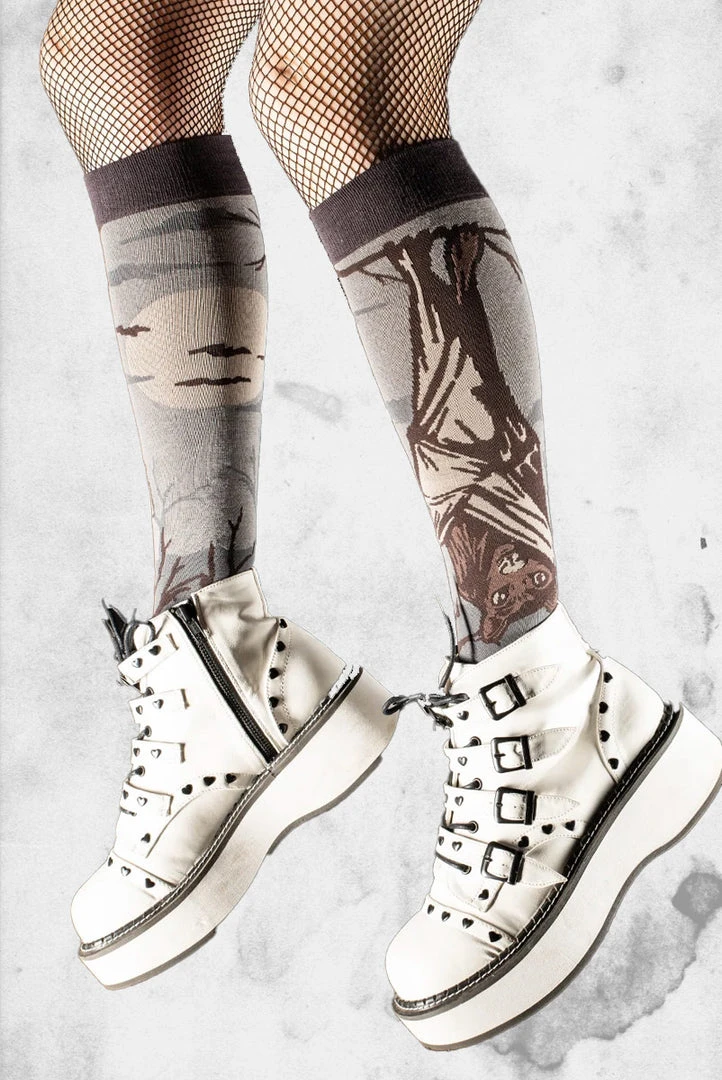FootClothes Tights / Socks Bat Knee High Socks