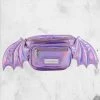 Killstar Sickly Sweet Waistbag - Holographic Lilac (Fanny Pack)