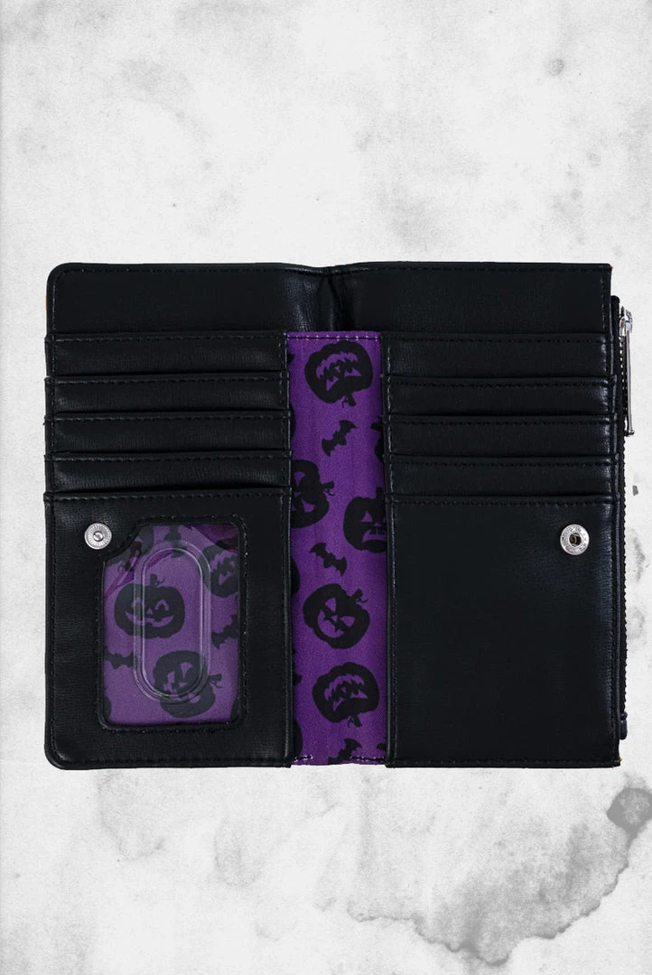 Loungefly Everything Else Halloween Pumpkin Flap Wallet