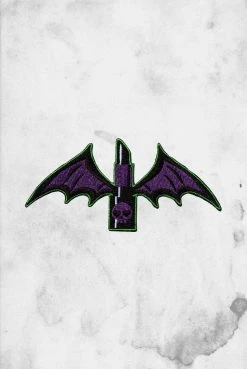 Kreepsville Pins & Patches Winged Lipstick Patch
