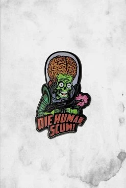 Retro-A-Go-Go Mars Attacks - Human Scum (Enamel Pin)