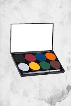 Mehron Masks & Costumes Paradise Makeup AQ - 8 Color Palette