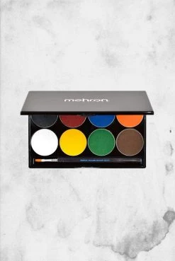 Mehron Masks & Costumes Paradise Makeup AQ - 8 Color Palette