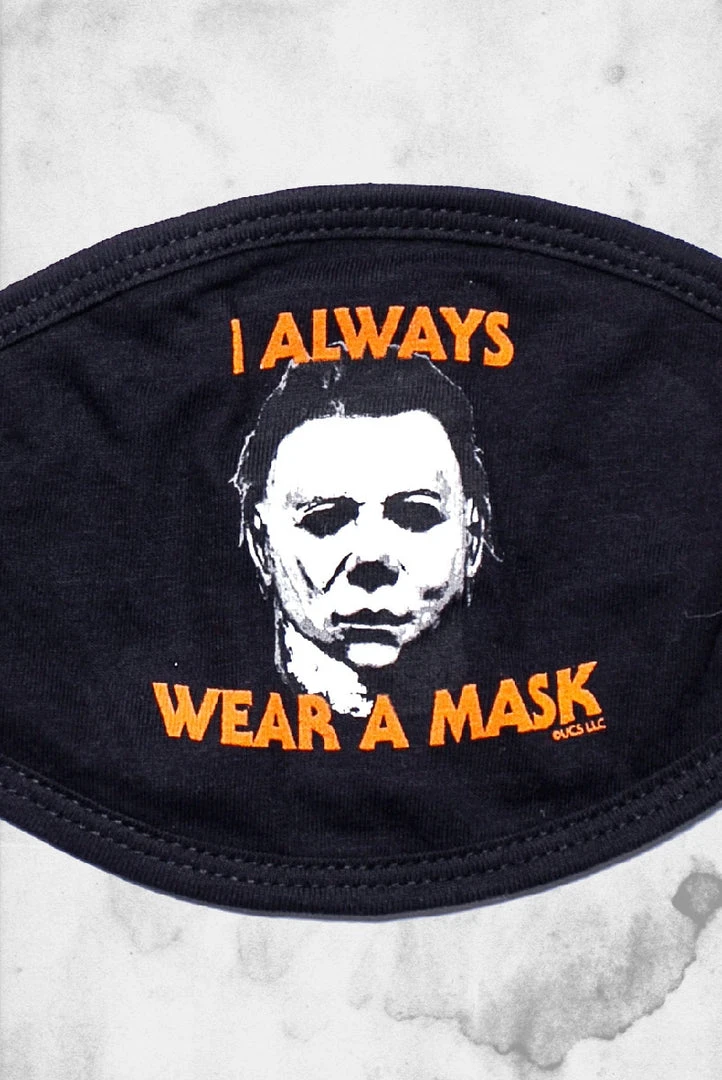 Rock Rebel Fabric Face Masks Halloween- Michael Myers - Face Mask