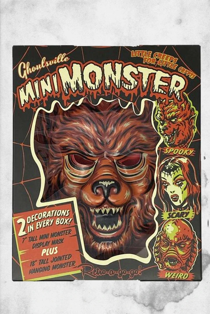 Retro-A-Go-Go Props & Collectibles Man Wolf Mini Monster