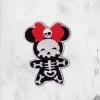 Spooksieboo Pins & Patches Mouse Skeleton - Fantasy Patch