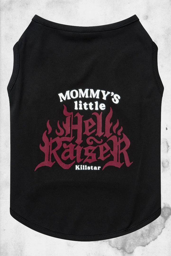 Killstar Pet Goods Mommy's Hellraiser Pet Vest