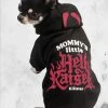Killstar Mommy's Hellrasier Pet Hoodie Pet Goods