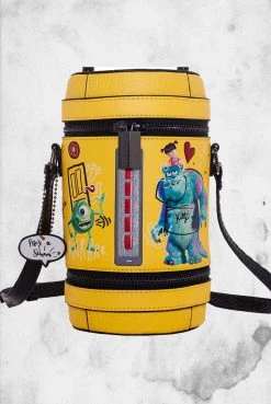 EE Bags Monsters Inc - Laugh Tank Cylinder Crossbody Purse