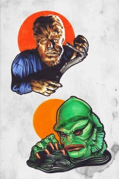 Trick Or Treat Studios Universal Monsters Paper Decor (Series 1)