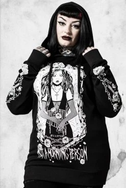 Killstar Morning Longline Hoodie Apparel