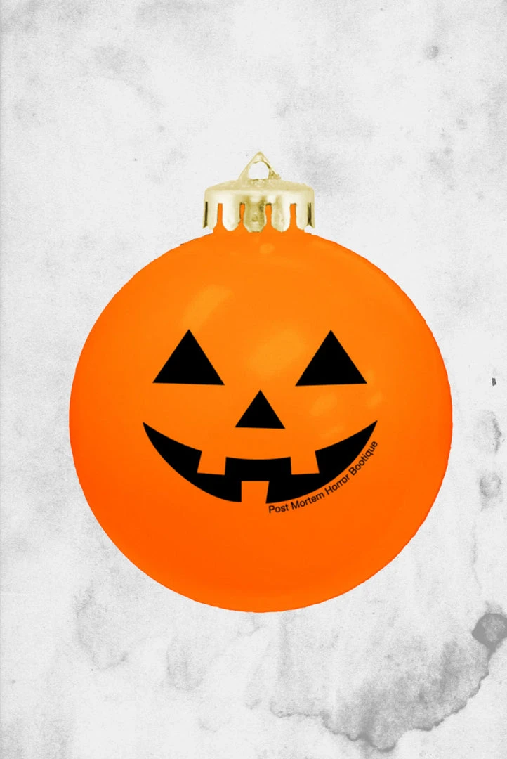 Post Mortem Horror Bootique Pumpkin Mortement Ornaments