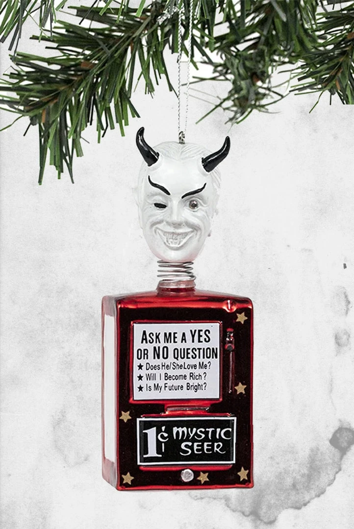 Middle Of Beyond Twilight Zone - Nick Of Time Mystic Seer Ornament