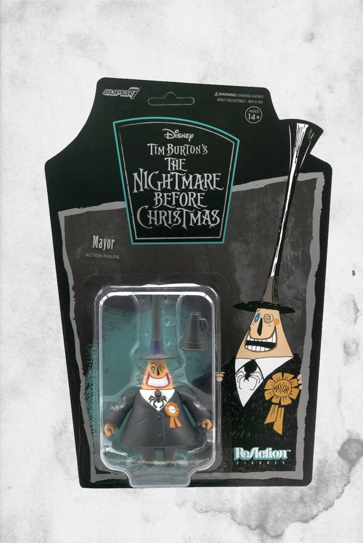 Super7 ReAction - The Nightmare Before Christmas - Mayor Props & Collectibles