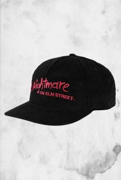 BioWorld Accessories A Nightmare On Elm Street - Corduroy Logo Hat
