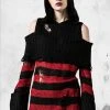 Killstar In Your Nightmares Hooded Knit Sweater