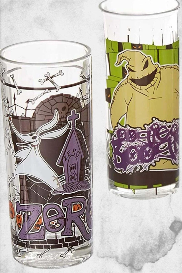 EE Everything Else The Nightmare Before Christmas - Drinking Glass Set