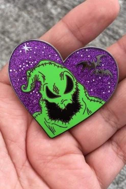 Spooksieboo Oogie Heart (Enamel Pin) Enamel Pins