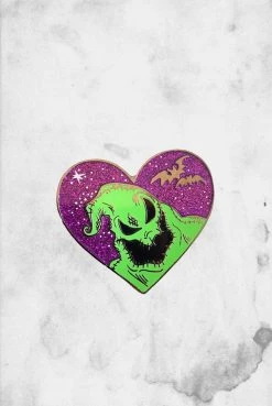 Spooksieboo Oogie Heart (Enamel Pin) Enamel Pins