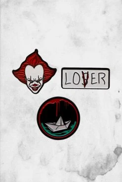 BioWorld Enamel Pins IT - Pennywise - Set (Enamel Pin)