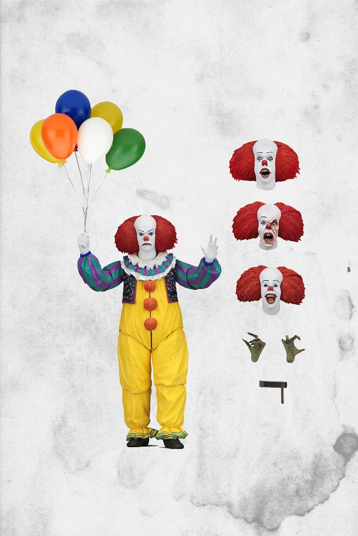 NECA IT - Pennywise (1990) Ultimate Figure Props & Collectibles