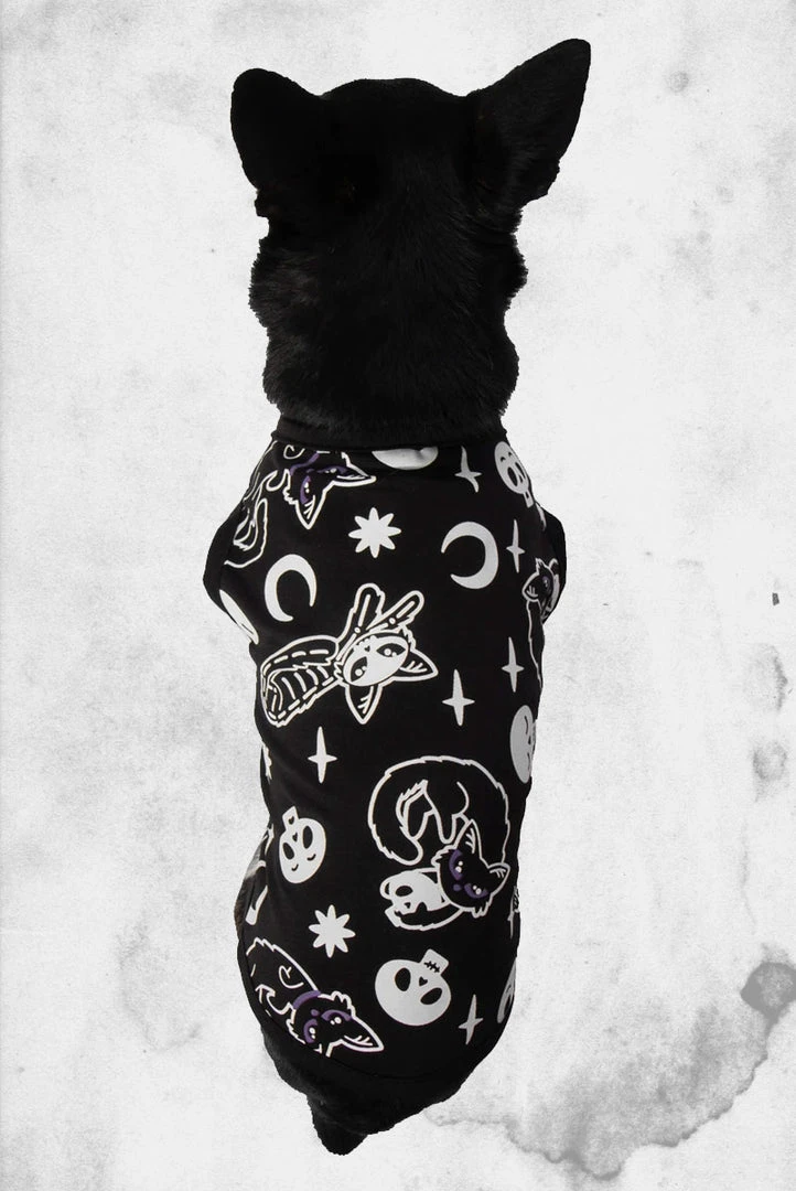 Killstar Pet Goods Purr Off Pet Vest