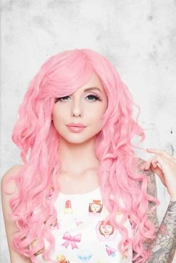 Rockstar Wigs Pink Mermaid Wig