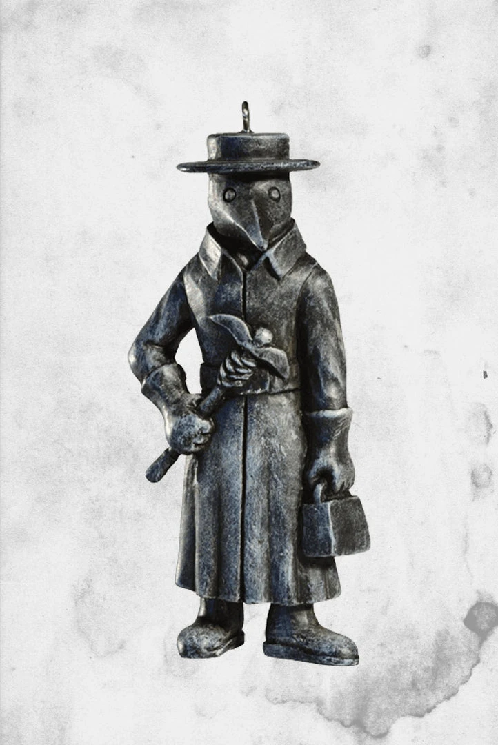 HorrorNaments Plague Doctor Ornament