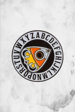 Sourpuss Enamel Pins Planchette Spinner (Enamel Pin)