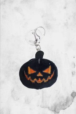 Kreepsville Pumpkin Plush Keychain