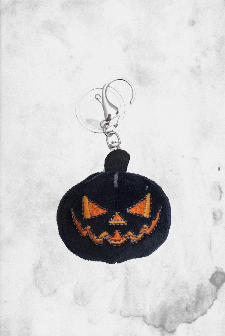 Kreepsville Pumpkin Plush Keychain