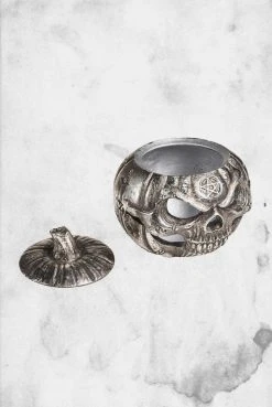 Alchemy England Pumpkin Skull Pot