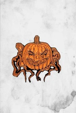 Halloween Shirt Company Enamel Pins Pumpkin Vine (Enamel Pin)