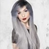 Rockstar Wigs Dark Root Bella Collection - Silver Wig Wigs / Lashes