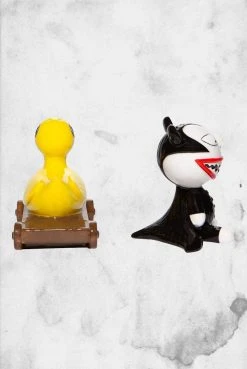 EE The Nightmare Before Christmas - Scary Teddy & Killer Duck Salt & Pepper Shaker Set Crypt Goods