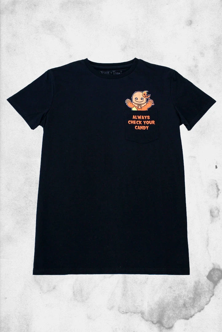 Cakeworthy T-Shirts Trick 'r Treat - Sam Pocket T-Shirt