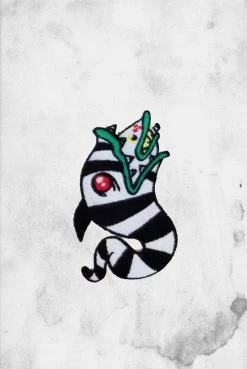 Spooksieboo Pins & Patches Sandworm - Fantasy Patch