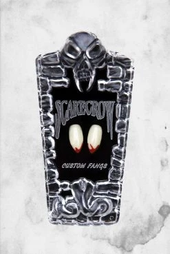 Scarecrow Masks & Costumes Blood Tipped Classic Deluxe Fangs